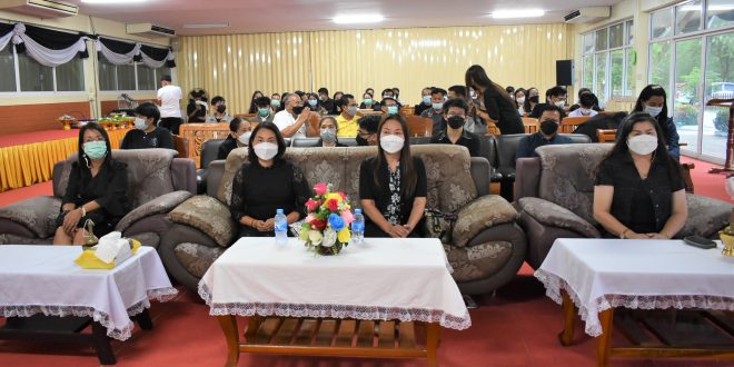 เข้าร่วมเป็นเจ้าภาพสวดอภิธรรม​ในงานศพ​ นายนพกร​ ขันติ​วี​รวัฒน์​