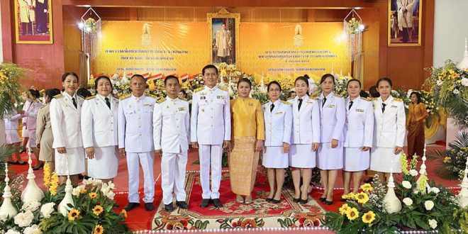 กิจกรรมเนื่องในวันคล้ายวันพระบรมราชสมภพของพระบาทสมเด็จพระบรมชนกาธิเบศร มหาภูมิพลอดุลยเดชมหาราช บรมนาถบพิตร ณ ที่ว่าการอำเภอน้ำพอง